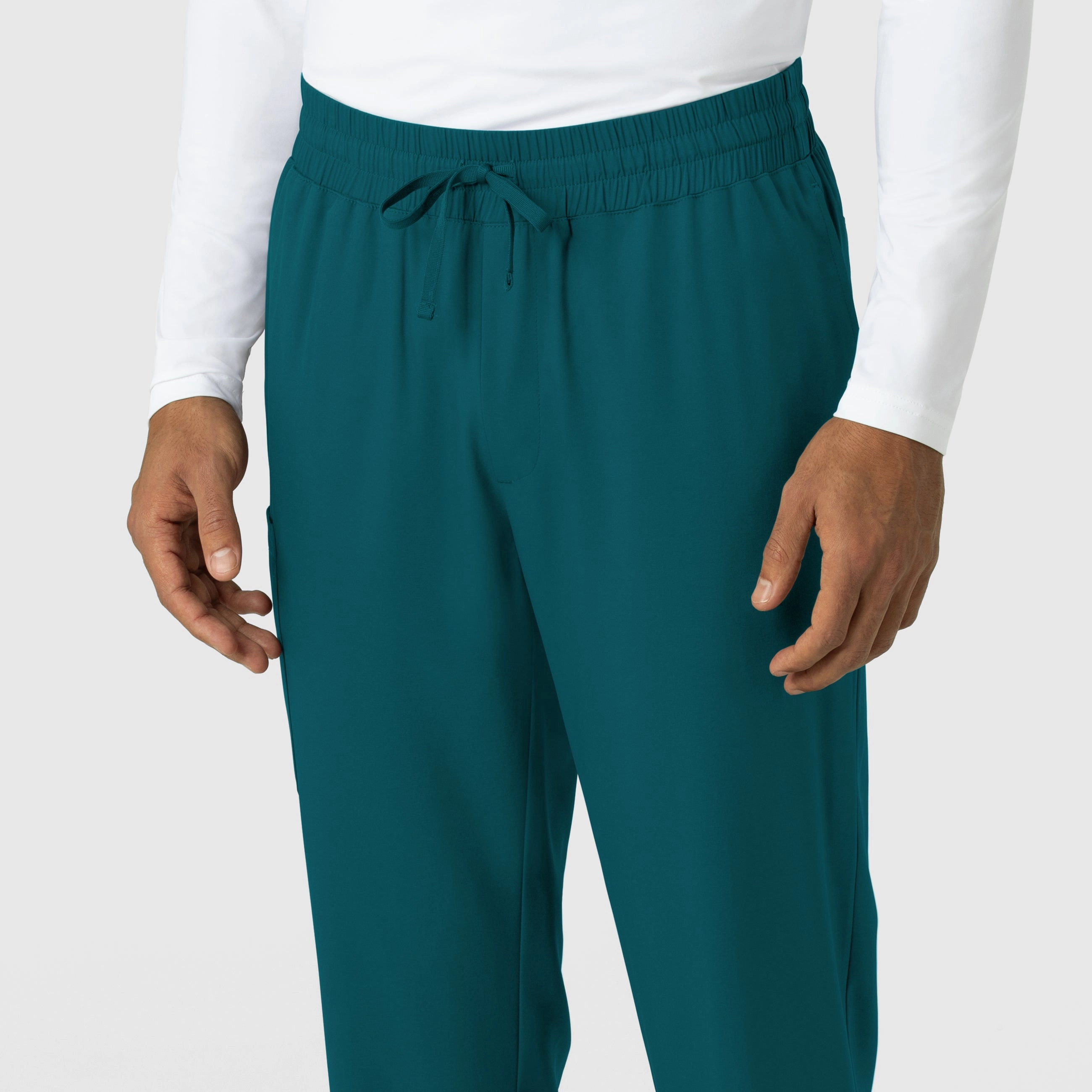 Boundless Men's Straight Leg Scrub Pant - Caribbean