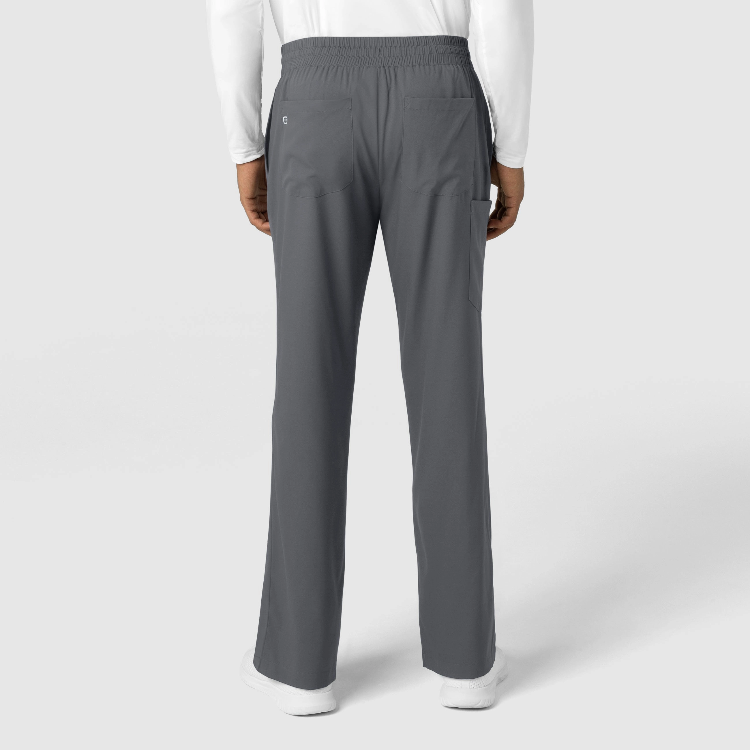 Boundless Men's Straight Leg Scrub Pant - Pewter