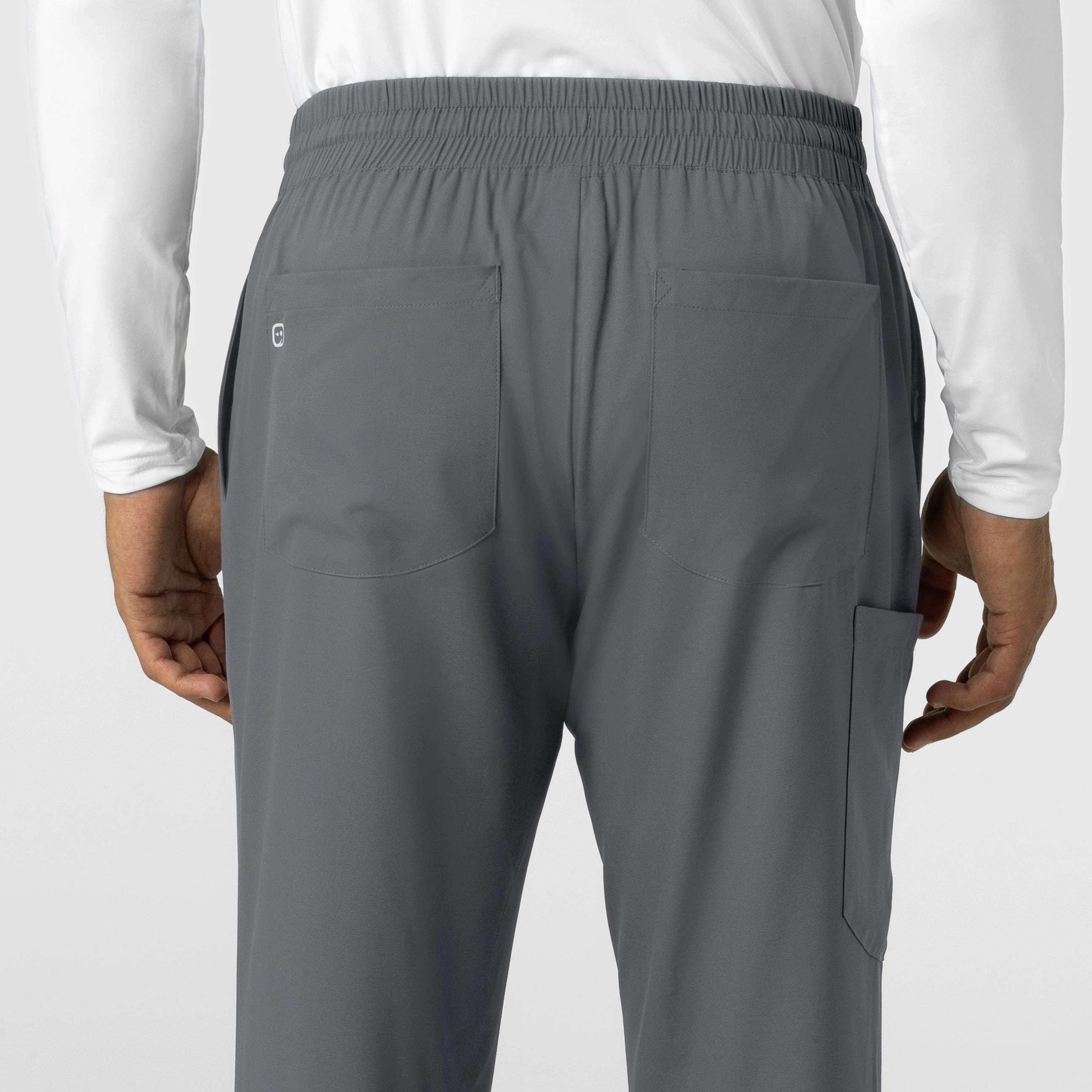 Boundless Men's Straight Leg Scrub Pant - Pewter