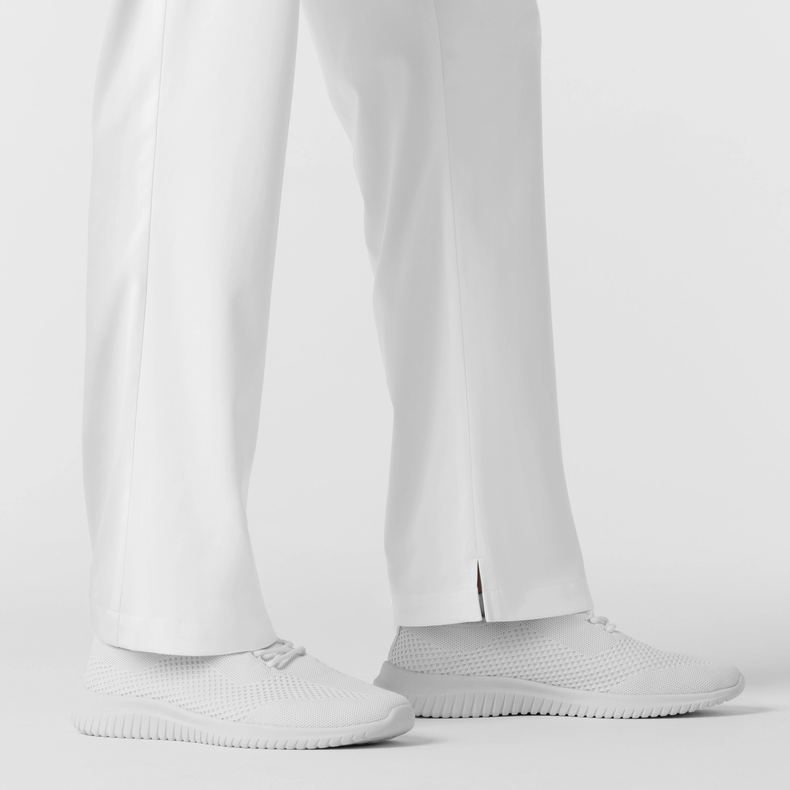 Boundless Men's Straight Leg Scrub Pant - White