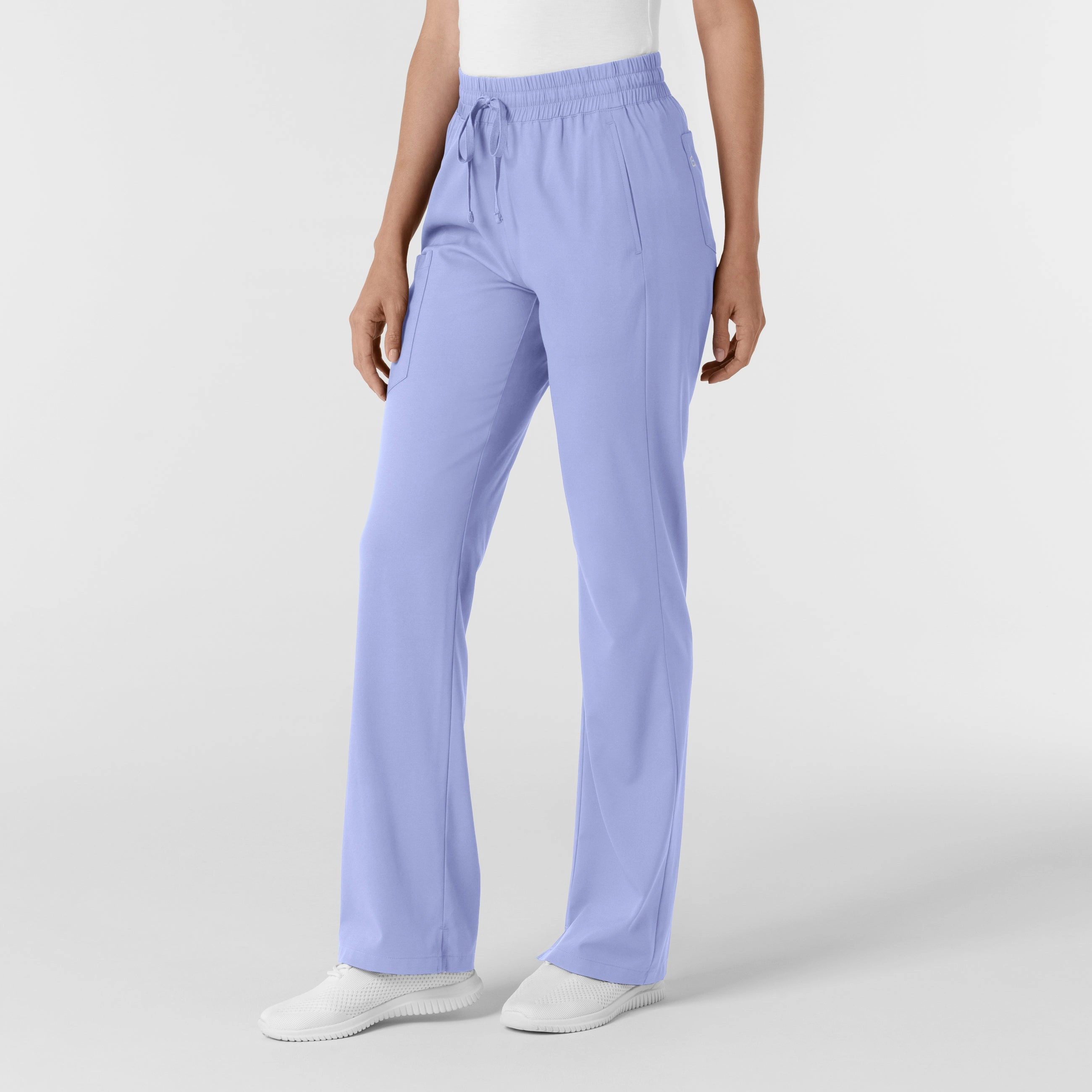 Boundless Women's Bootcut Scrub Pant - Ceil Blue