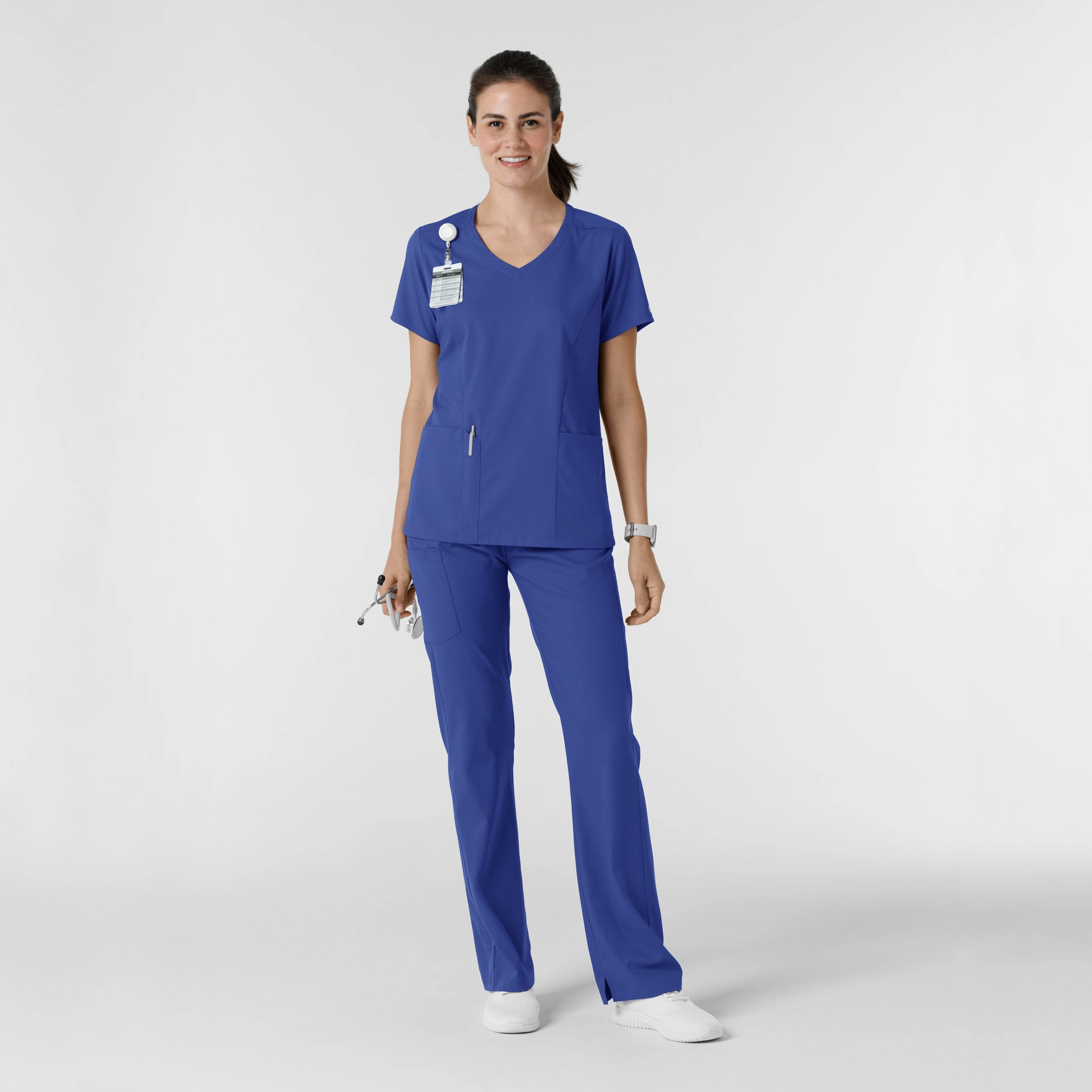 Boundless Women's Bootcut Scrub Pant - Galaxy Blue