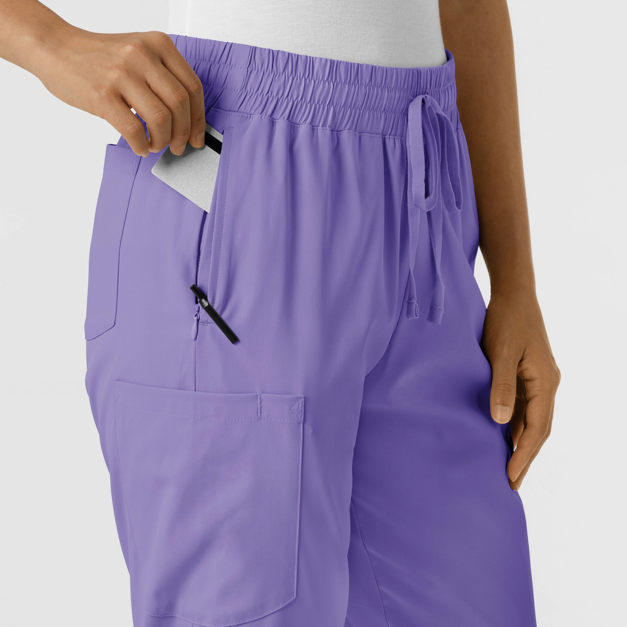 Boundless Women's Bootcut Scrub Pant - Iris Purple