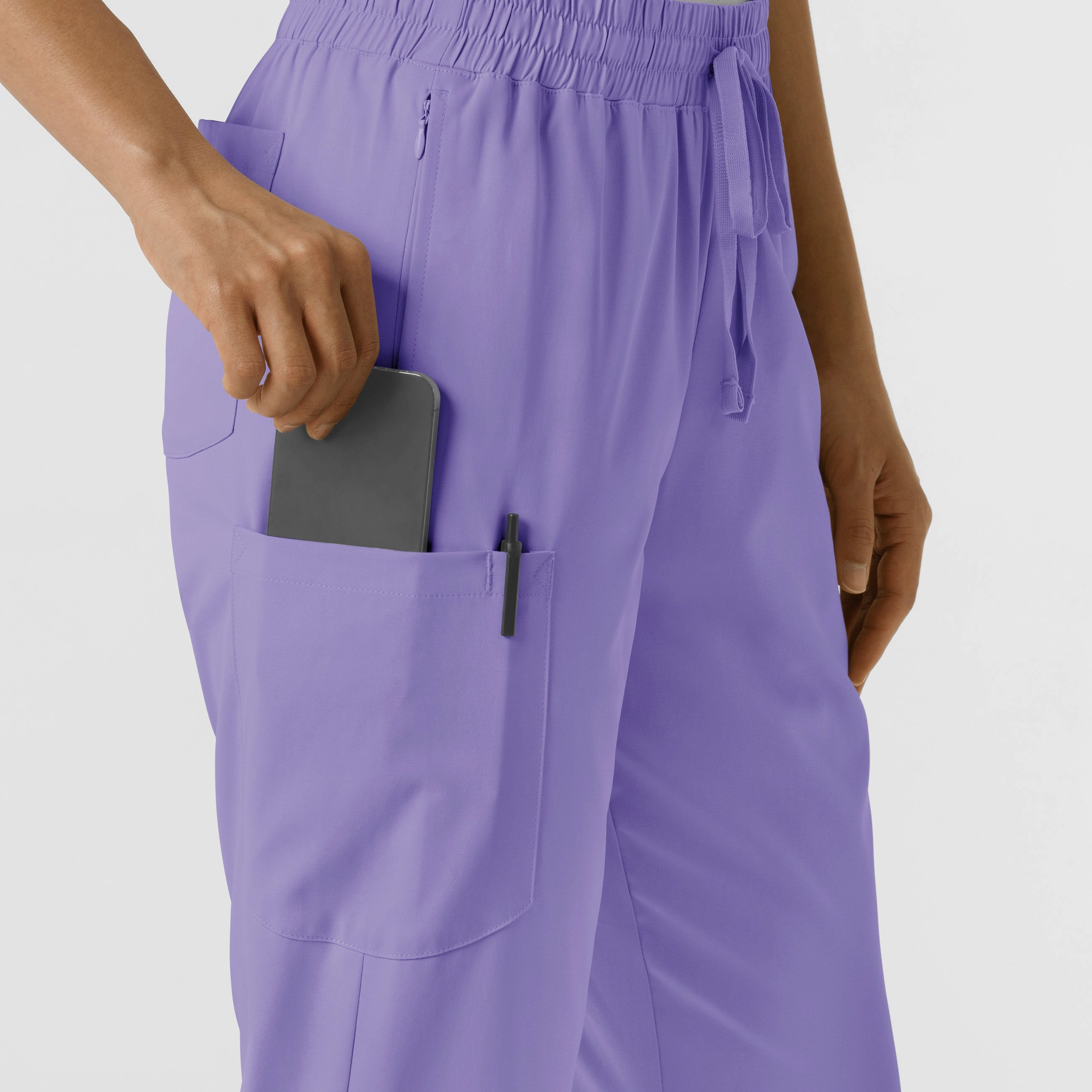 Boundless Women's Bootcut Scrub Pant - Iris Purple