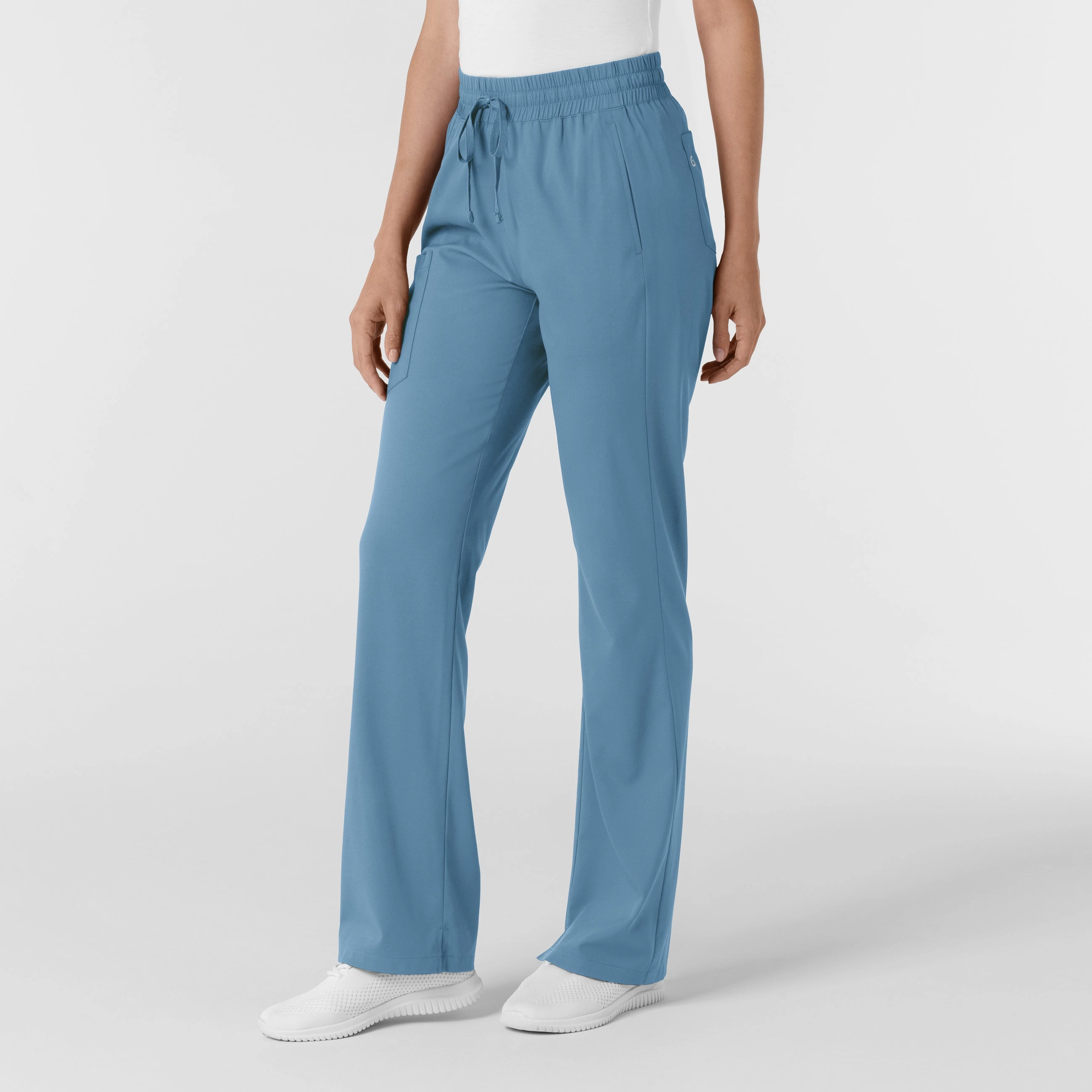 Boundless Women's Bootcut Scrub Pant - Pacific Blue