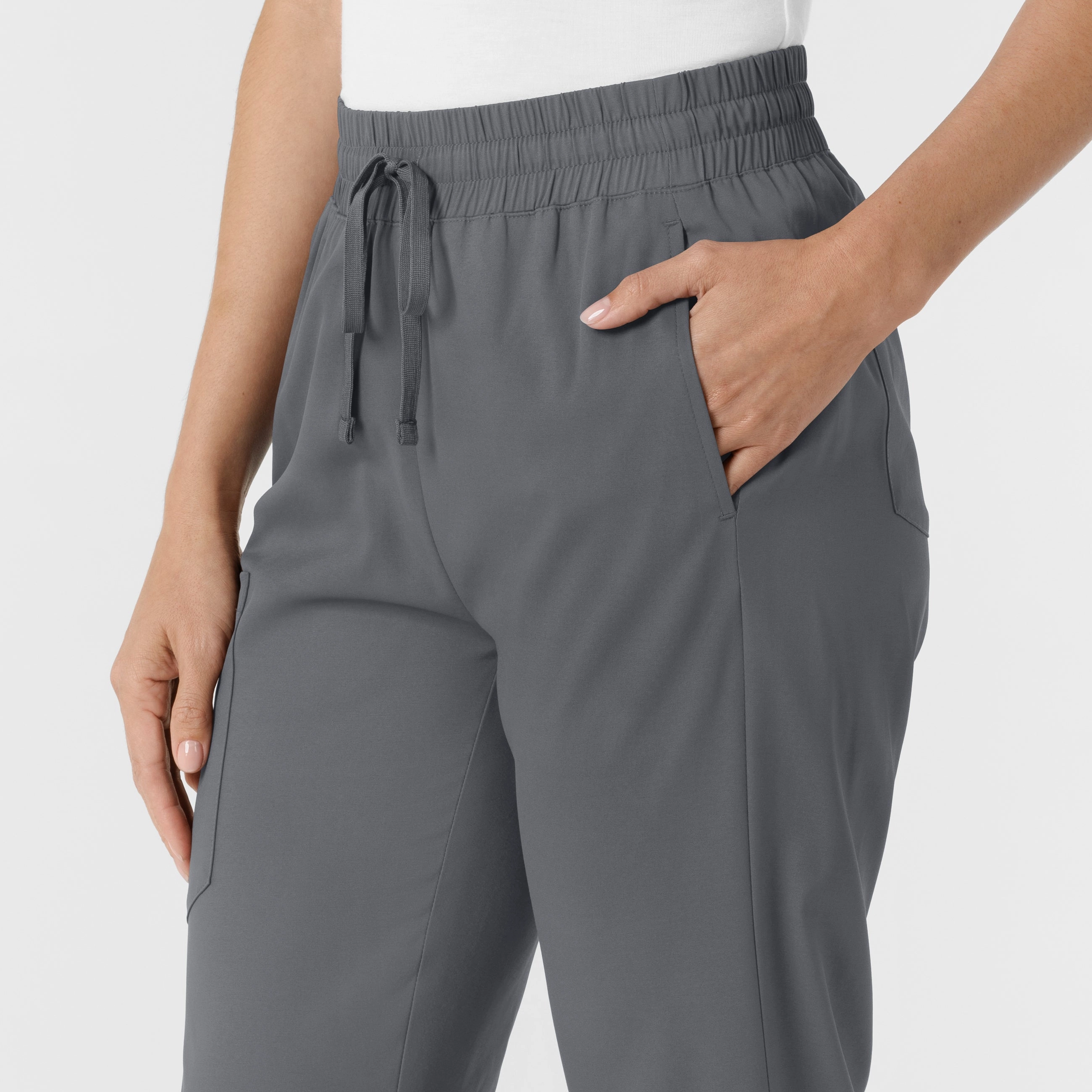Boundless Women's Bootcut Scrub Pant - Pewter