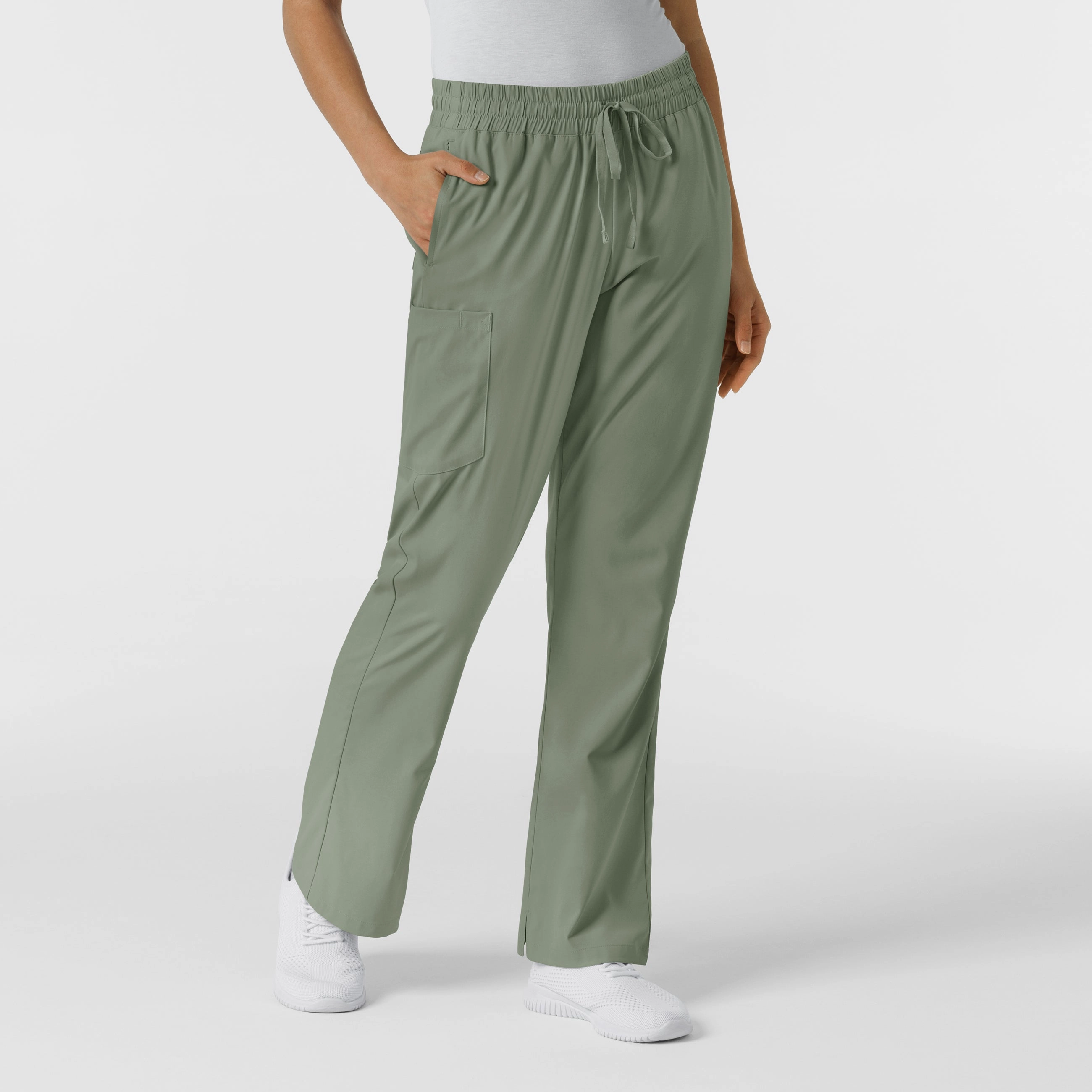 Boundless Women's Bootcut Scrub Pant - Sage