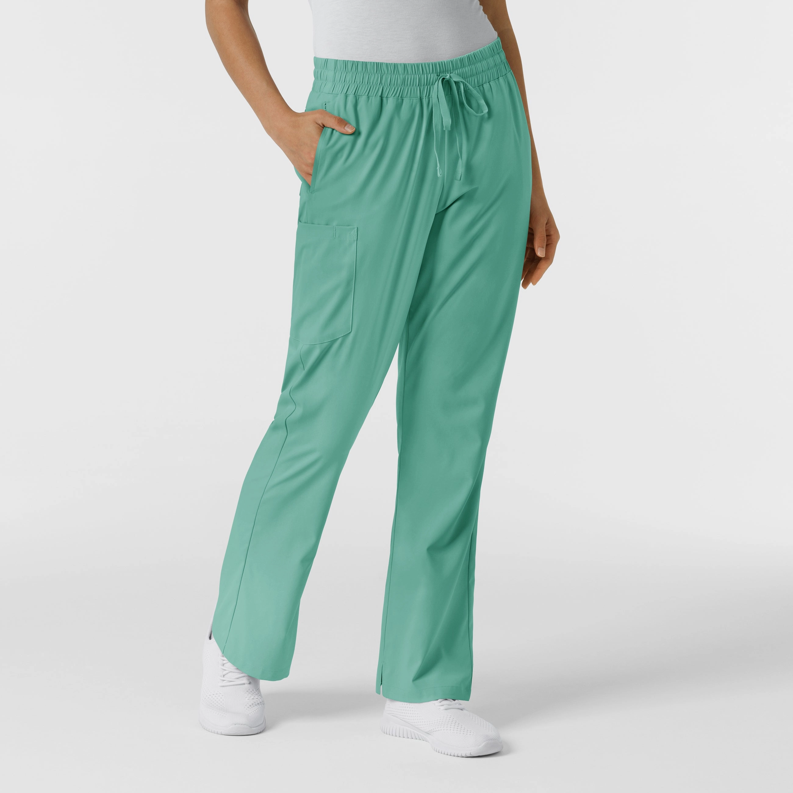 Boundless Women's Bootcut Scrub Pant - Turquoise