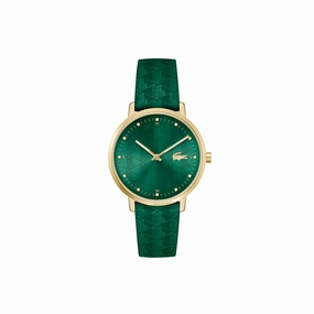 Croc Origin Green Dial & Leather Strap Watch