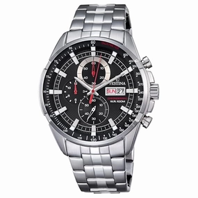 FESTINA F6844/4 Chrono Chronograph Black Dial Men's Watch
