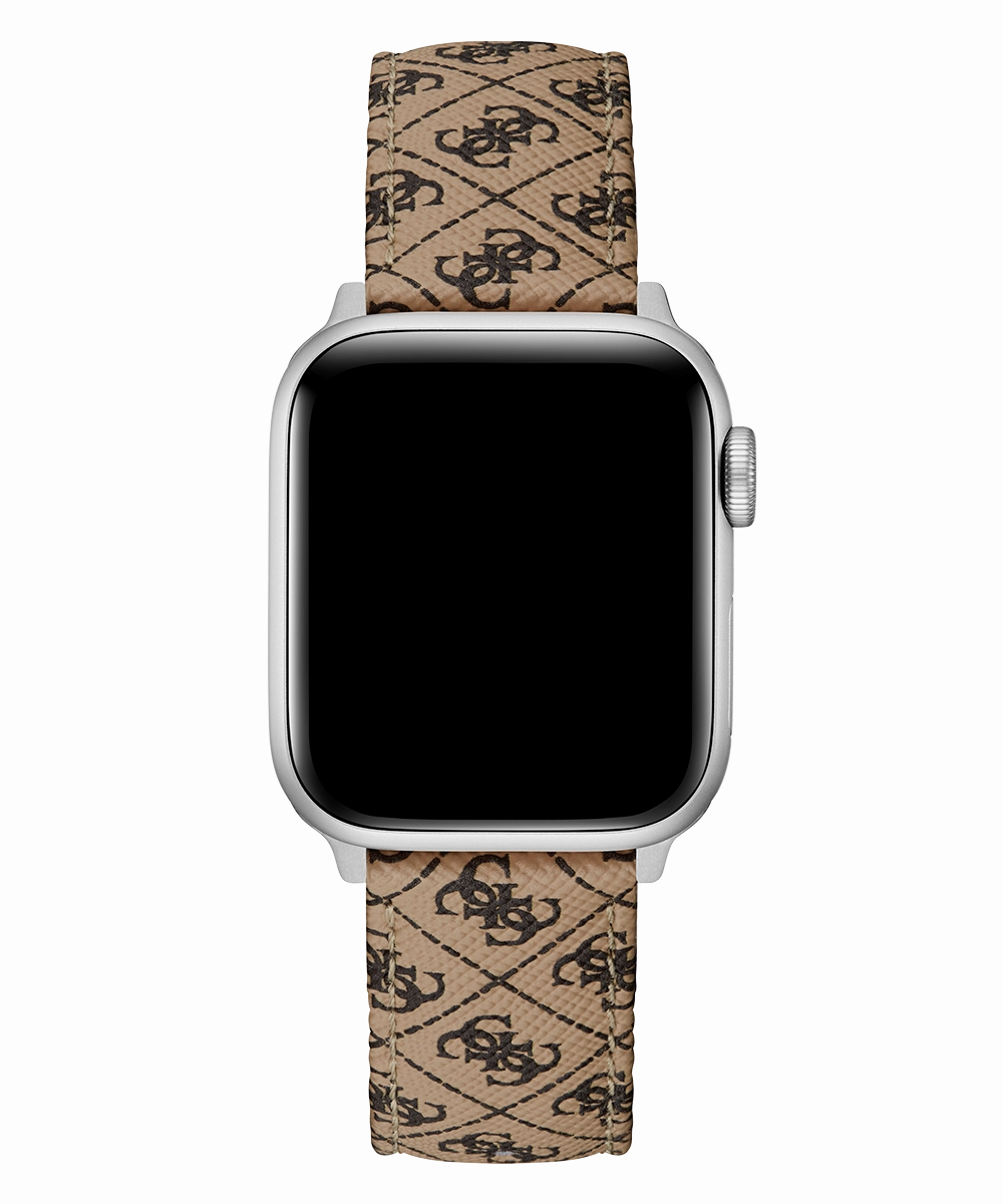 GUESS Logo Leather Band for Apple 38-40 mm Watch
