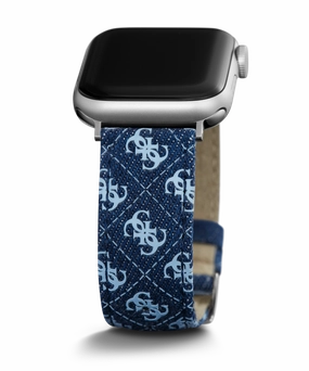 GUESS Logo Leather Band for Apple 38-40 mm Watch
