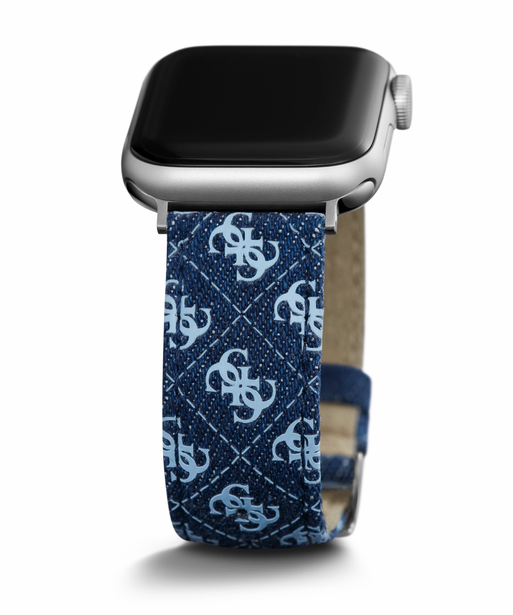 GUESS Logo Leather Band for Apple 38-40 mm Watch