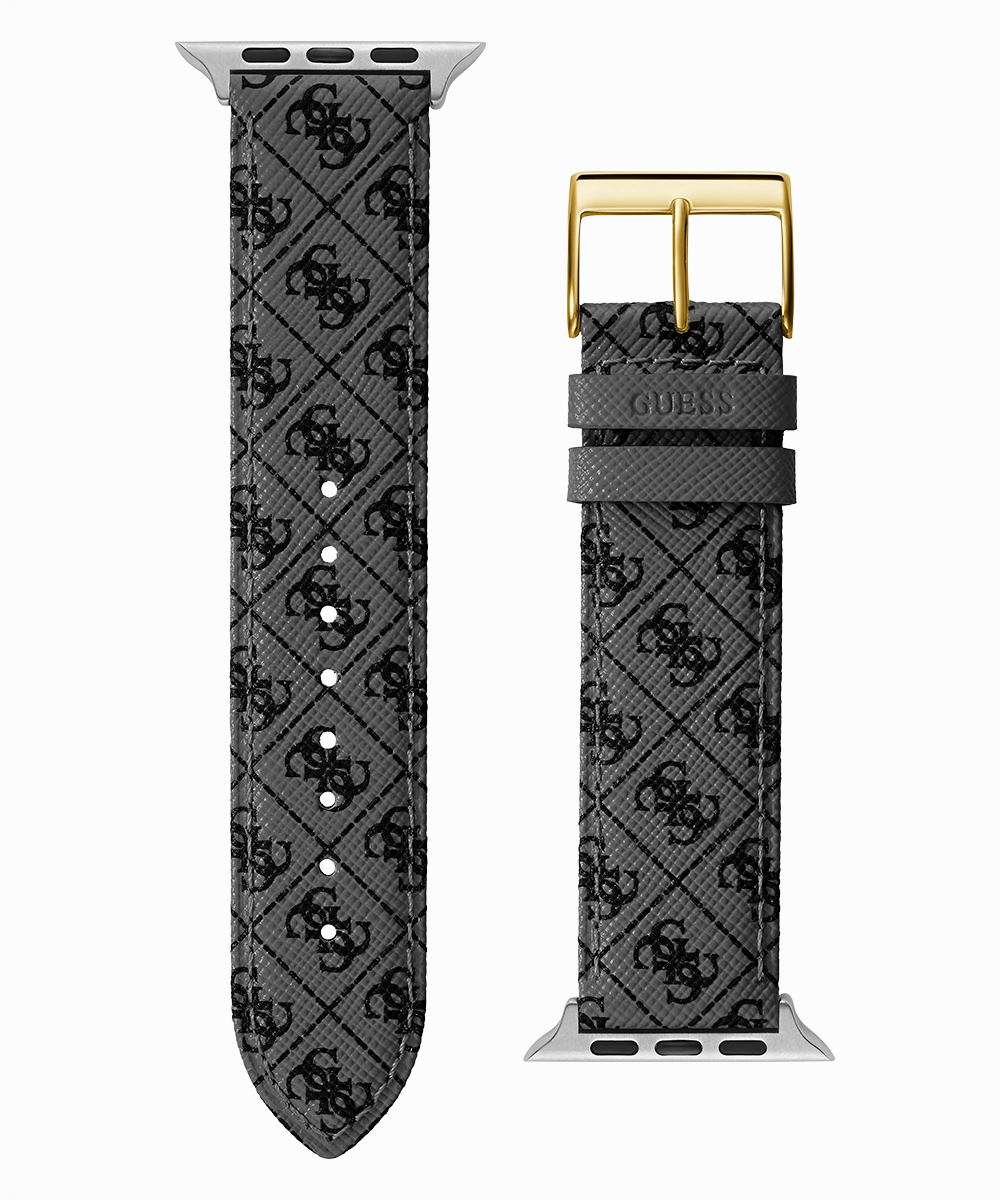 GUESS Logo Leather Band for Apple 42-44 mm Watch