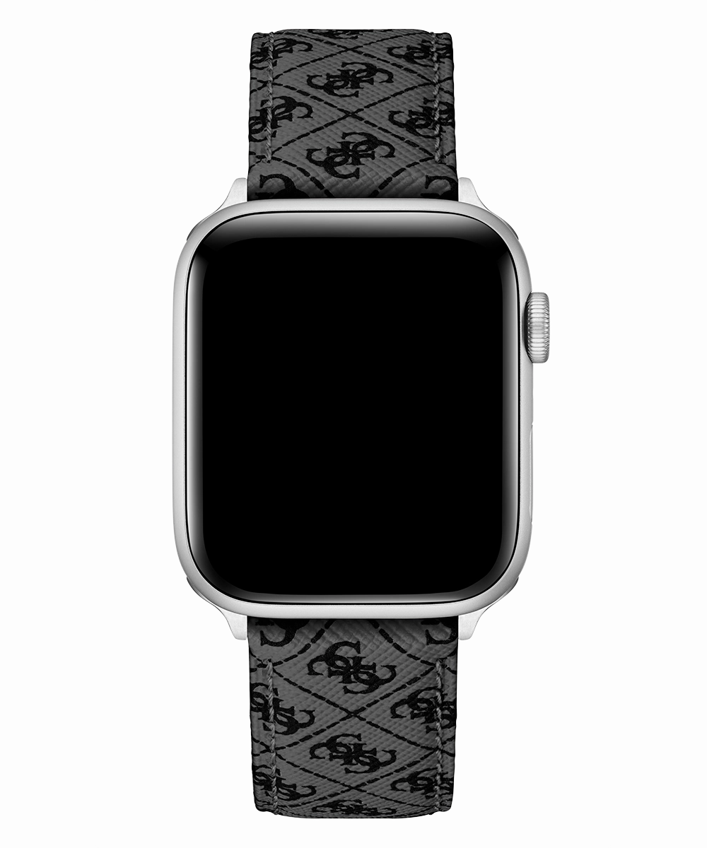 GUESS Logo Leather Band for Apple 42-44 mm Watch