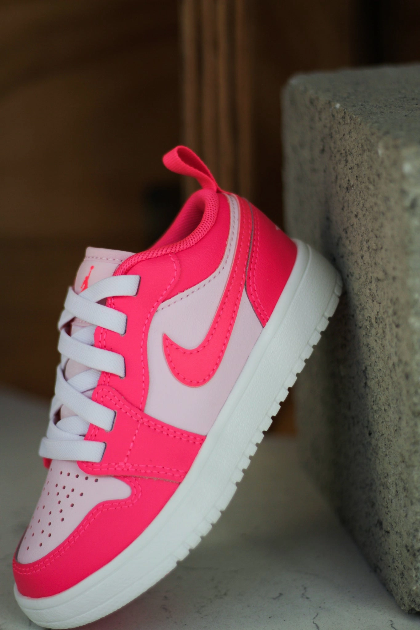JORDAN 1 LOW ALT (PS) PINK FOAM/HYPER PINK-SUMMIT WHITE