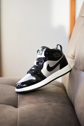 JORDAN 1 MID SE (PS) METALLIC SILVER