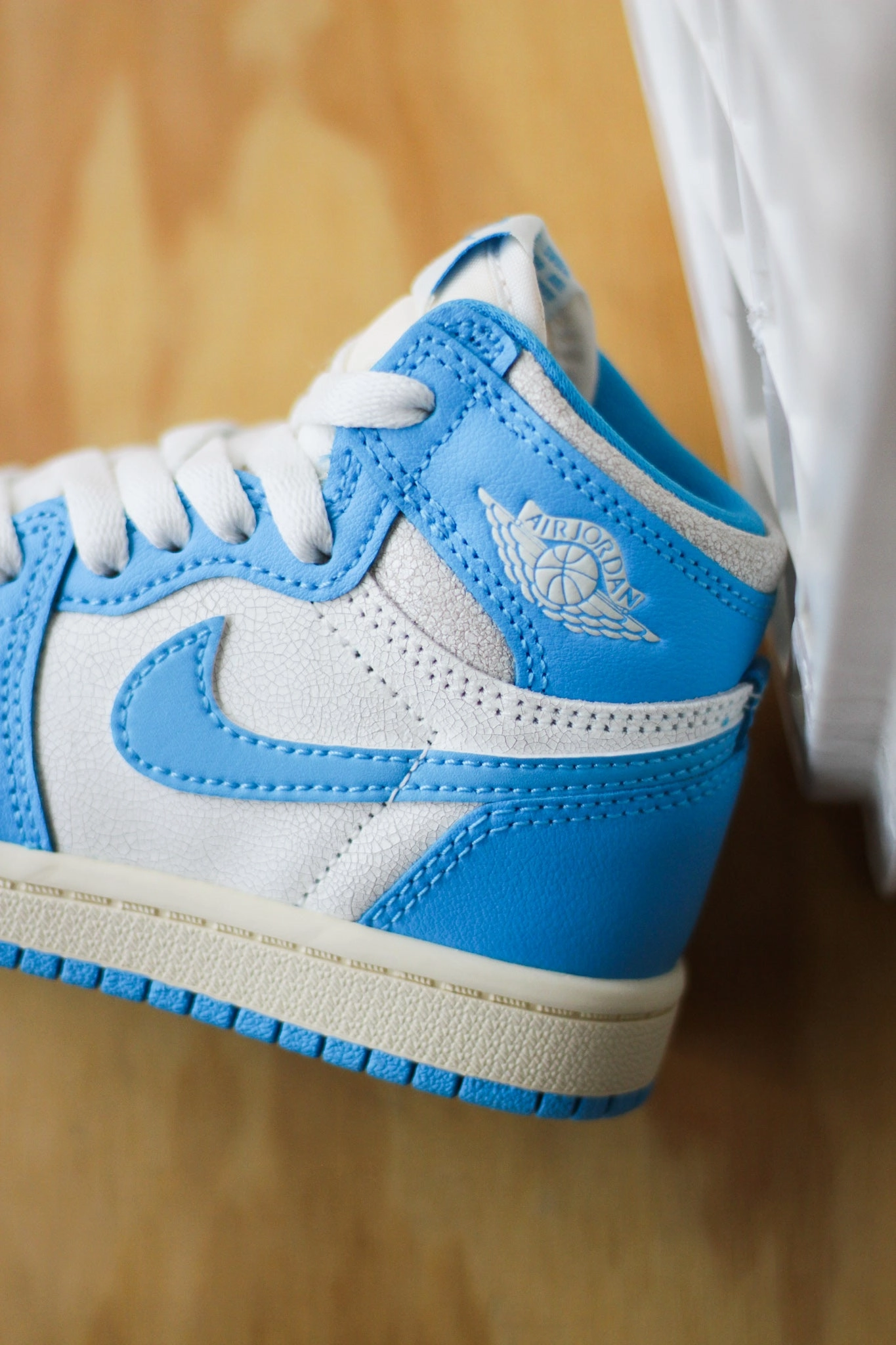 JORDAN 1 RETRO HIGH OG (PS) DARK POWDER BLUE/DARK POWDER BLUE-SAIL