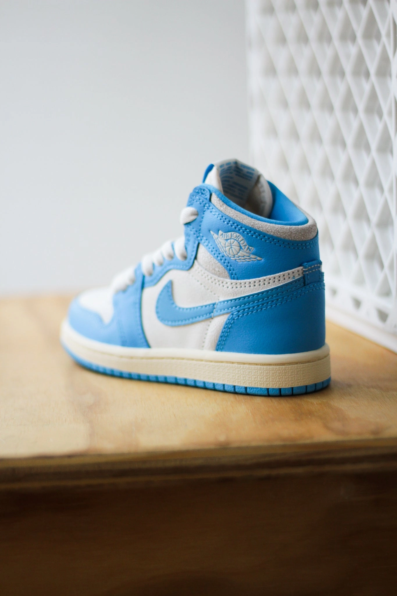 JORDAN 1 RETRO HIGH OG (PS) DARK POWDER BLUE/DARK POWDER BLUE-SAIL