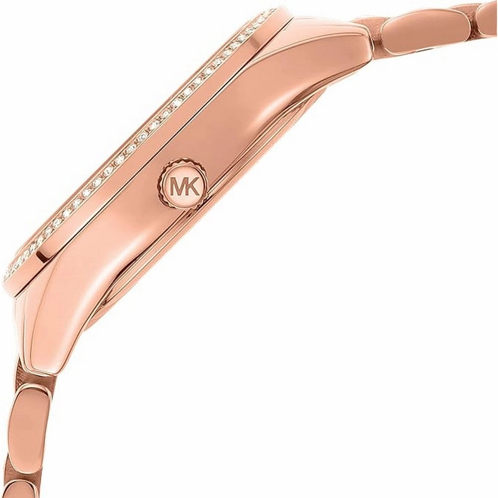 Michael Kors Lauryn Quartz Diamond Purple Dial Women's Watch MK4437