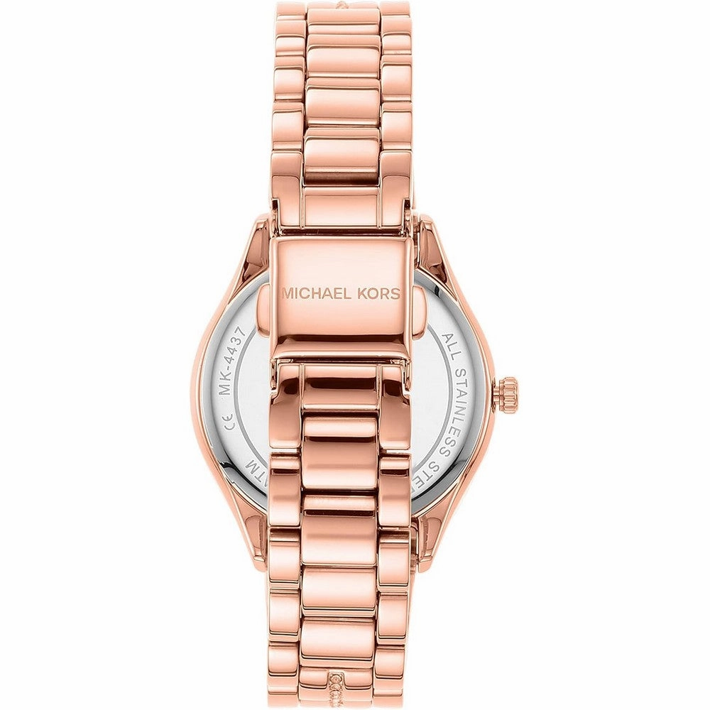 Michael Kors Lauryn Quartz Diamond Purple Dial Women's Watch MK4437