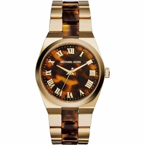 Michael Kors MK6151 Channing Tortoise Shell Dial Women's Watch