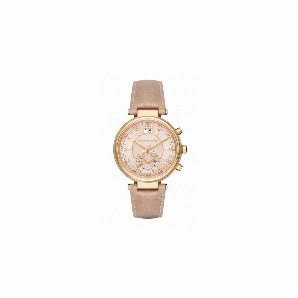 Michael Kors Sawyer Chronograph Rose Dial Women's Watch MK2529