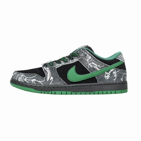 Nike SB x There Skateboards Dunk Low QS - Black Green