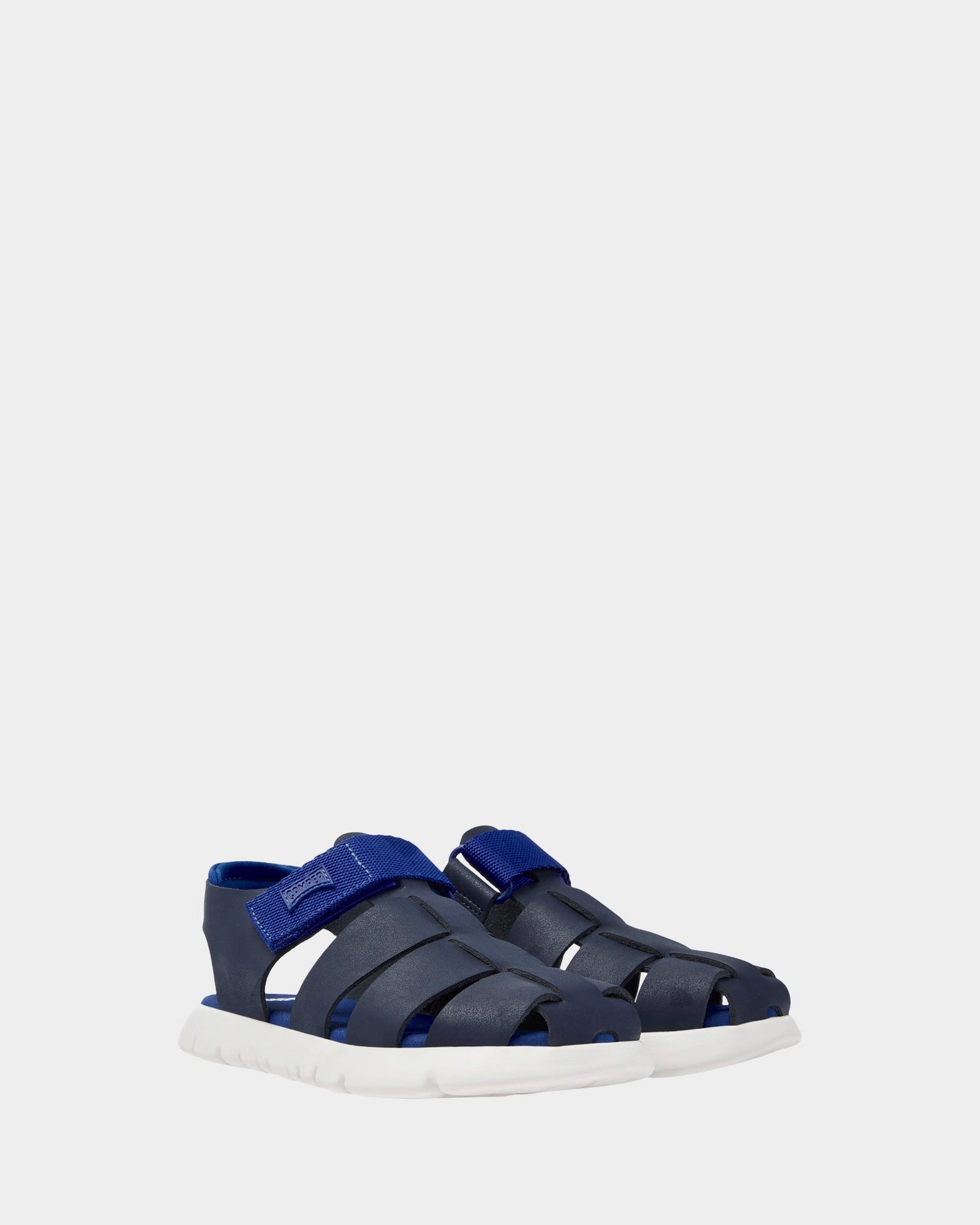 Oruga Sandal Youth Dark Blue/White