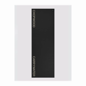 Personalised Yoga Mat 6mm With Custom Design - Black