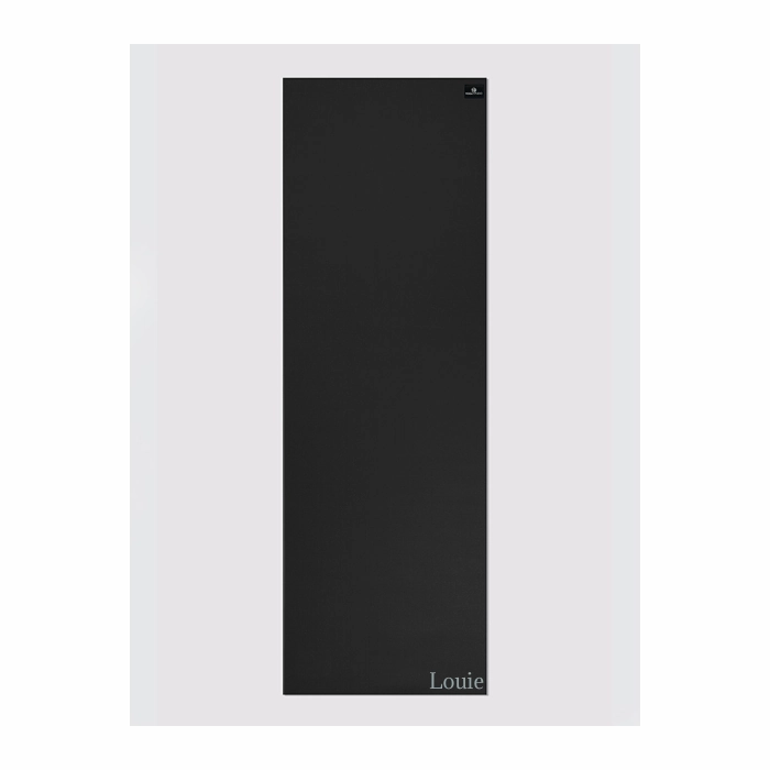 Personalised Yoga Mat 6mm With Custom Design - Black