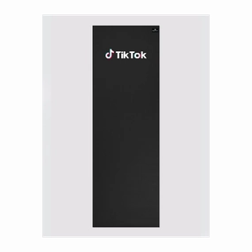 Personalised Yoga Mat 6mm With Custom Design - Black
