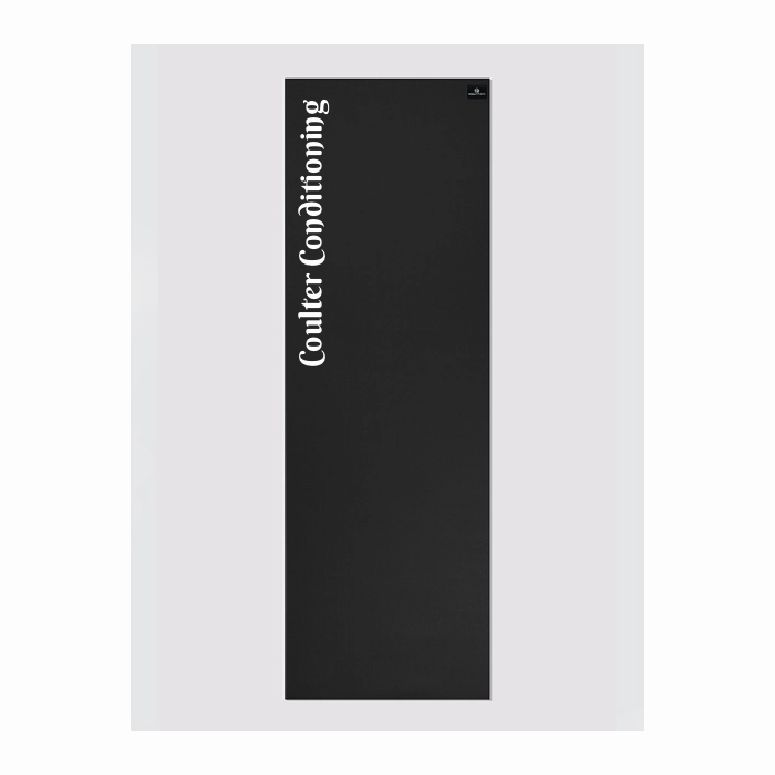 Personalised Yoga Mat 6mm With Custom Design - Black