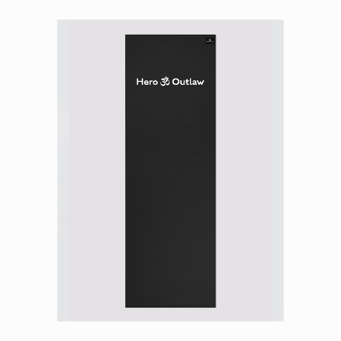 Personalised Yoga Mat 6mm With Custom Design - Black