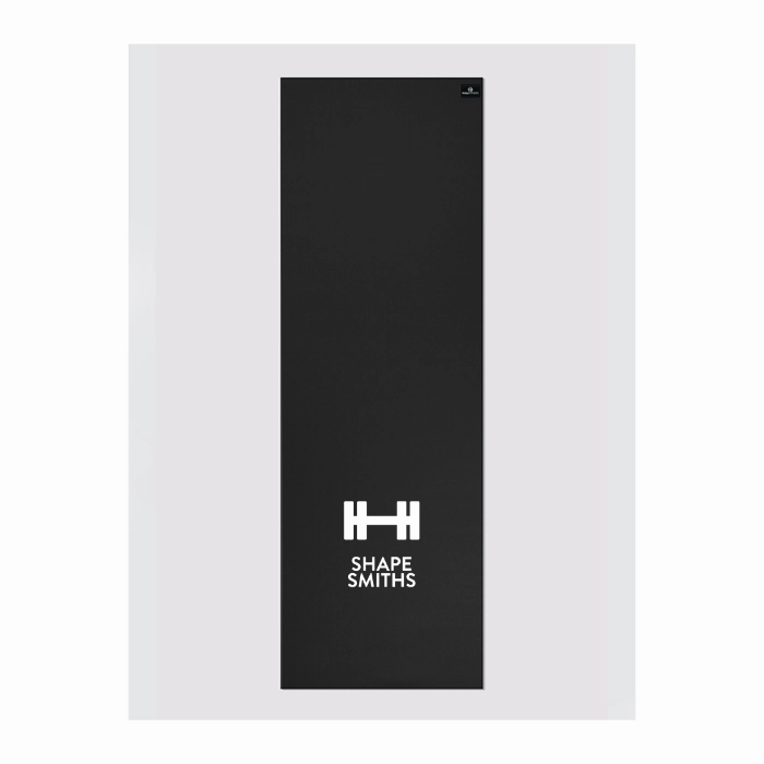Personalised Yoga Mat 6mm With Custom Design - Black