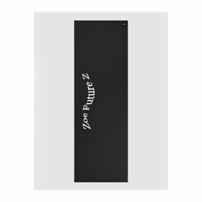 Personalised Yoga Mat 6mm With Custom Design - Black