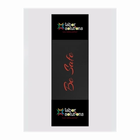 Personalised Yoga Mat 6mm With Custom Design - Black