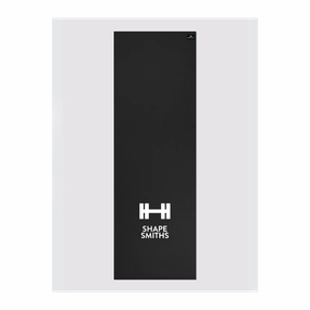 Personalised Yoga Mat 6mm With Custom Design - Black