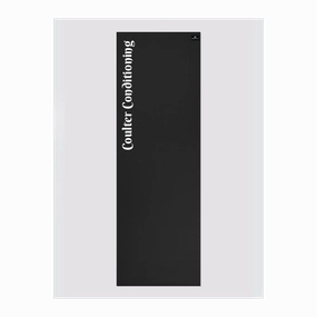 Personalised Yoga Mat 6mm With Custom Design - Black