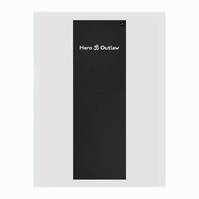 Personalised Yoga Mat 6mm With Custom Design - Black