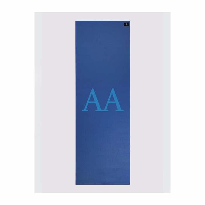 Personalised Yoga Mat 6mm With Custom Design - Blue