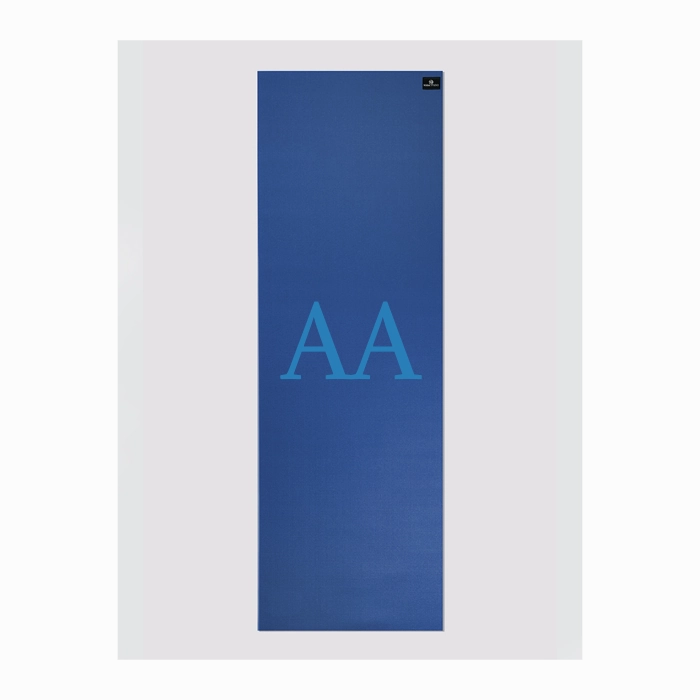 Personalised Yoga Mat 6mm With Custom Design - Blue