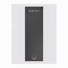 Personalised Yoga Mat 6mm With Custom Design - Graphite Grey