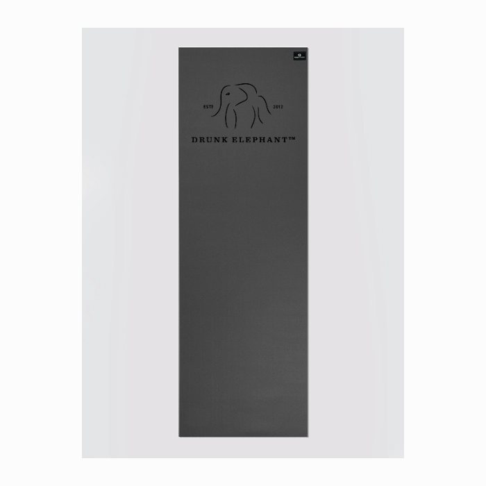 Personalised Yoga Mat 6mm With Custom Design - Graphite Grey