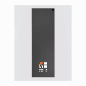 Personalised Yoga Mat 6mm With Custom Design - Graphite Grey