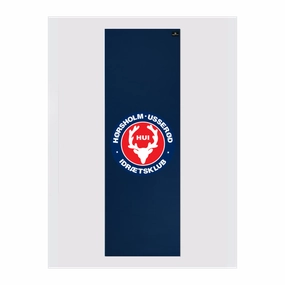 Personalised Yoga Mat 6mm With Custom Design - Navy Blue