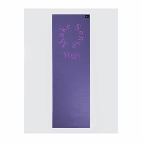 Personalised Yoga Mat 6mm With Custom Design - Purple
