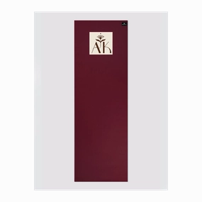 Personalised Yoga Mat 6mm With Custom Design - Raspberry