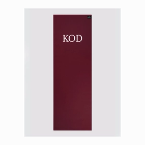 Personalised Yoga Mat 6mm With Custom Design - Raspberry