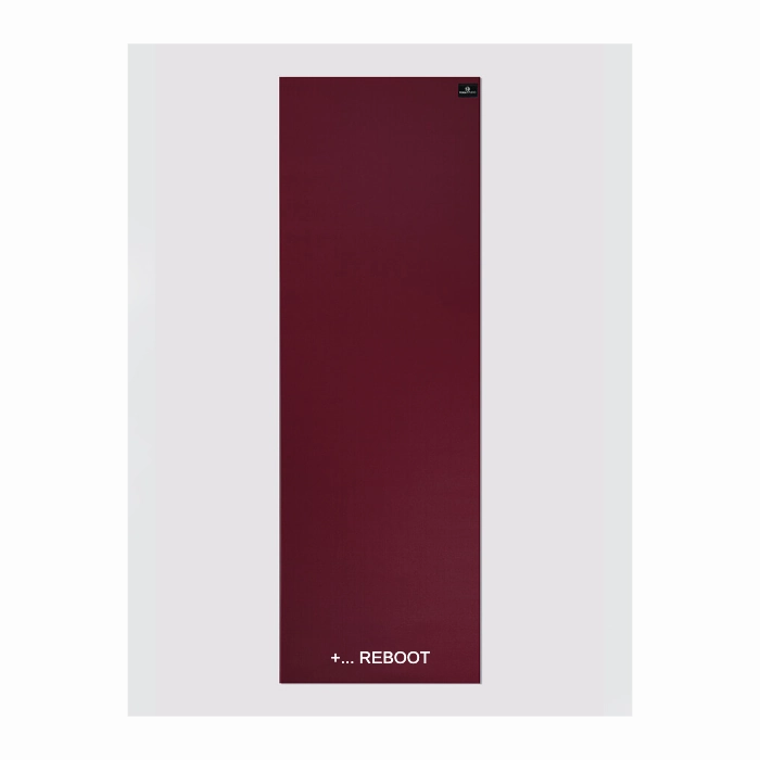 Personalised Yoga Mat 6mm With Custom Design - Raspberry